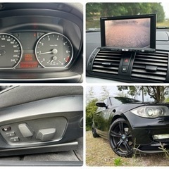 ◆車検R6年12月◆4.3万キロ◆BMW1シリーズ◆社外ナビ◆18インチアルミ◆の画像