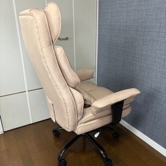 デスクチェア　ベージュの画像