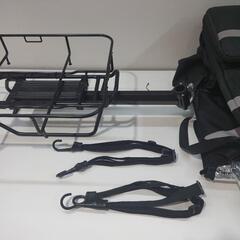 デリバリーバッグ シートポストキャリア その他備品セットの画像