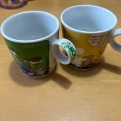 週末セール月曜まで　ムーミンのペアミニマグ（決まりました）の画像