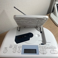 （引き取り中）美品　ラジオ　CDプレーヤーの画像