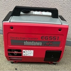 [値下げ]新Daiwa 発電機　EG551