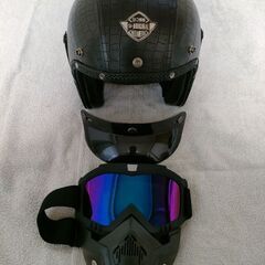 バイクジェットヘルメットXL