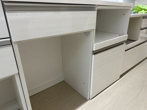 ジモティ来店特価!!　食器棚　ニトリ　ホワイト　　J-0658