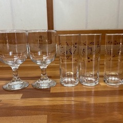【昭和の景品グラス】ドレミファグラス、キリンレモン