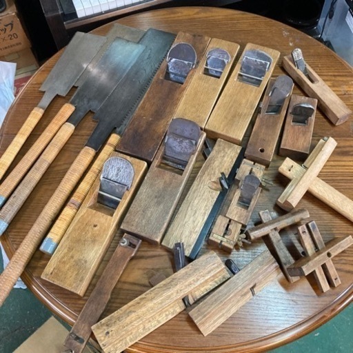 大工道具　鉋や鋸