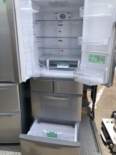 NO 178 ?北九州市内配送設置無料✨?　日立　冷凍冷蔵庫：6ドア 定格内容積441L（R-F440E）