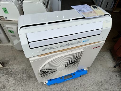 【動作保証あり】TOSHIBA 東芝 2017年 2.8kw 10畳用 冷暖房ルームエアコン RAS-C285E5P【管理KR480】