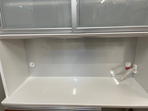 N656★ユーアイ製★レンジボード★食器棚★カップボード★ブルーモーション機能付き★幅595mm