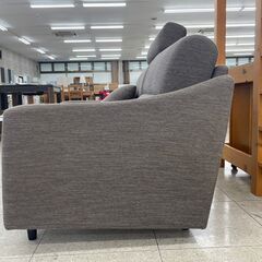 ★ジモティ割あり★  2人掛けソファ 茶 クリーニング済み TJ6525