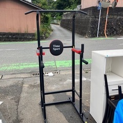 【売り切れ】TIME SPORT 懸垂マシン ぶら下がり健康器具...