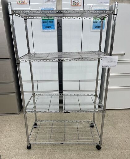 ★ジモティ割あり★  スチールラック  H158.5×D45.5×W90.5 クリーニング済み TJ6538
