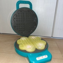 焼けると色が変わる！ワッフルメーカーおままごと玩具の画像