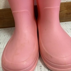 18センチ　レインブーツの画像