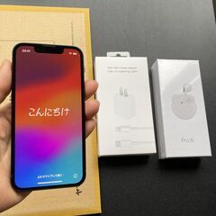 ○美品○iPhone13mini 128GB SIMフリー バッテリー90% ミッドナイトの画像