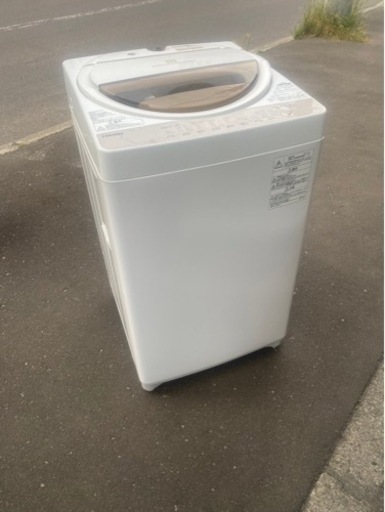 洗濯機東芝　6キロ　2017年