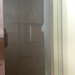 配送無料 美品黒ガラステーブル!!の画像