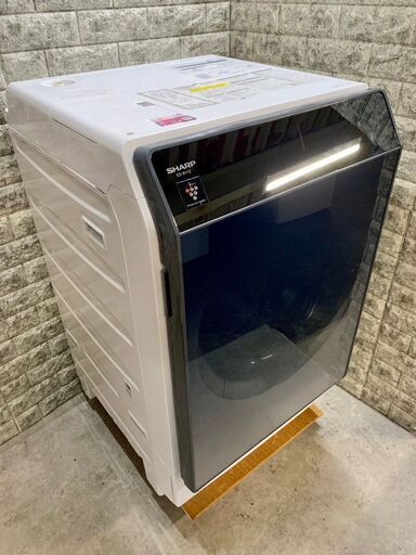 大阪限定配送★3か月保障付き★ドラム式洗濯乾燥機★2020年★シャープ★11.0kg★ES-W112-SR★S-21