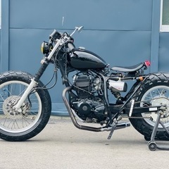 YAMAHA TW225*DG09J*09537KM* チョッパーカスタマの画像