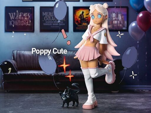 値下げ！！POPMART Peach Riot Rise Up Poppy：Cutie