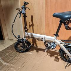 電動アシスト 折りたたみ 自転車 14インチ Aidde A1TSの画像