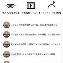 電動アシスト 折りたたみ 自転車 14インチ Aidde A1TSの画像