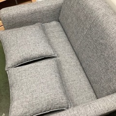 ローソファ　2人掛け　コンパクトソファベッドの画像