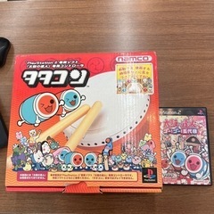 太鼓の達人　タタコン　 プレステ2ソフト ディスクセット