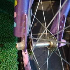 決まりました。女の子自転車16インチの画像