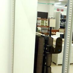 札幌市 清田区 鏡 ウォールミラー 突っ張り 壁面大型ミラー 全身