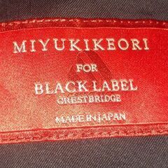 👔御幸毛織 ブラックレーベル オーダースーツ 日本製 サイズSの画像