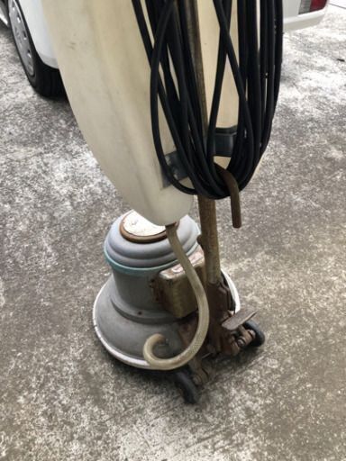 ポリッシャー　13インチ　床洗浄