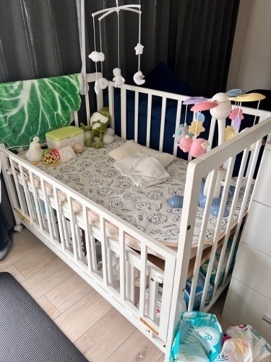 ヤトミ ベビーベッド レギュラーサイズ