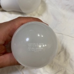 アイリスオーヤマLED電球2個セット　26口金の画像
