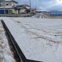 契約済　鶴岡市井岡　貸地約１２０坪　平坦　資材置き場、簡易事務所...