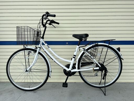 【歳末セール】リサイクル自転車(2405-12) ファミリーサイクル 26インチ