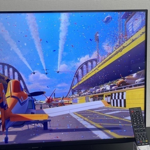 【ご来店限定】＊ SHARP 43型TV　2022年製＊0618-6