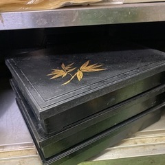 お弁当　お重　箱　17個ありますの画像