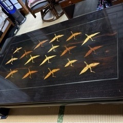 机　テーブル　アンティーク家具