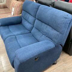 値下げしました！！ニトリ｜ファブリック｜2人掛け電動リクライニン...