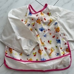 ベビー・幼児用お食事エプロン 4枚セット【中古】の画像