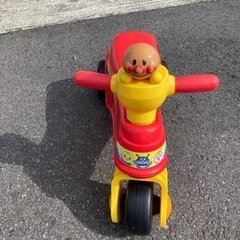 M-084　おもちゃ アンパンマン　三輪車2歳ぐらいからの画像