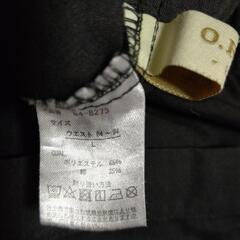 ○週末迄)メンズ 短パン 黒L   タグ記名ありの画像
