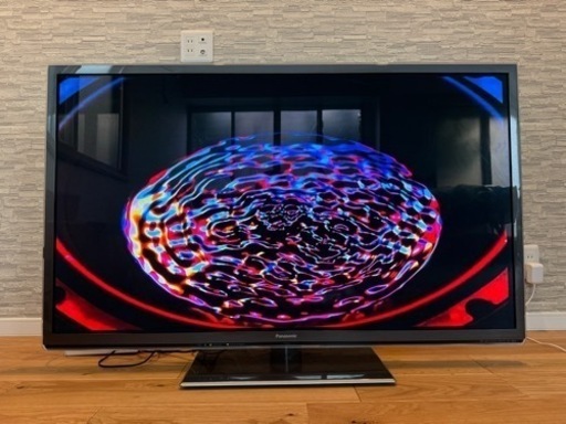 Panasonicプラズマテレビ55インチ　壁掛け\n金具付