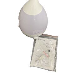 アイリスオーヤマ 加湿器 卓上 アロマ 大容量 2.8L 超音波式 しずく型 加湿量 280ml/h UHM-280S-W ホワイト 匿名配送の画像