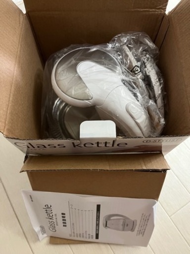 グラスケトル　新品未使用