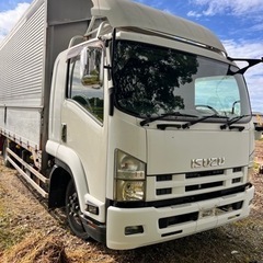 平成19年いすず 4トンアルミウィング車‼️427000キロ‼️コミ110万円‼️の画像