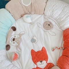 👶赤ちゃんのプレイマット＆プレイジム｜Nattou（ナチュー）の画像
