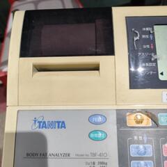 タニタ 業務用体脂肪計 体重計の画像