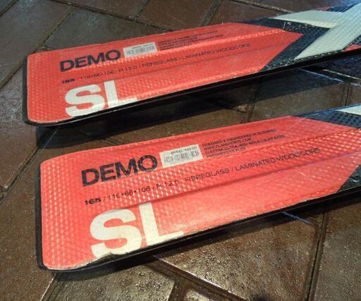 ELAN 165cm カービングスキー DEMO SL FUSION ビンディング付き板 エラン 札幌市 新道東店